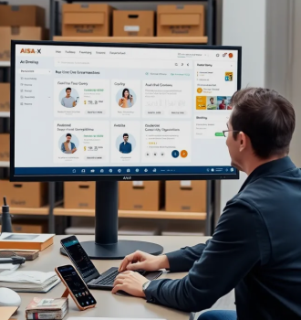 Ai agent UI  e-commerce