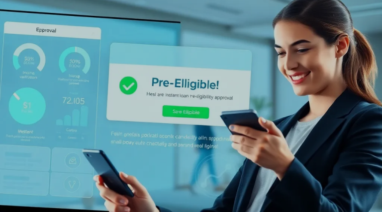 Checking Loan Eligibility On Smartphone