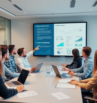 Team Discussing AI Assistant