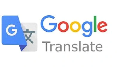 Google Translate interface for AI-based translations