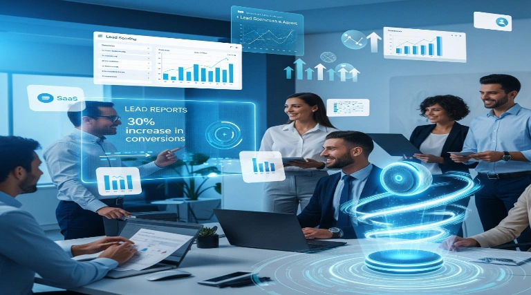 SaaS Sales Conversion Increased with AISAX AI.