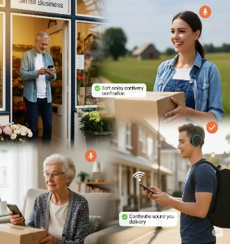 Industries using AI delivery confirmation